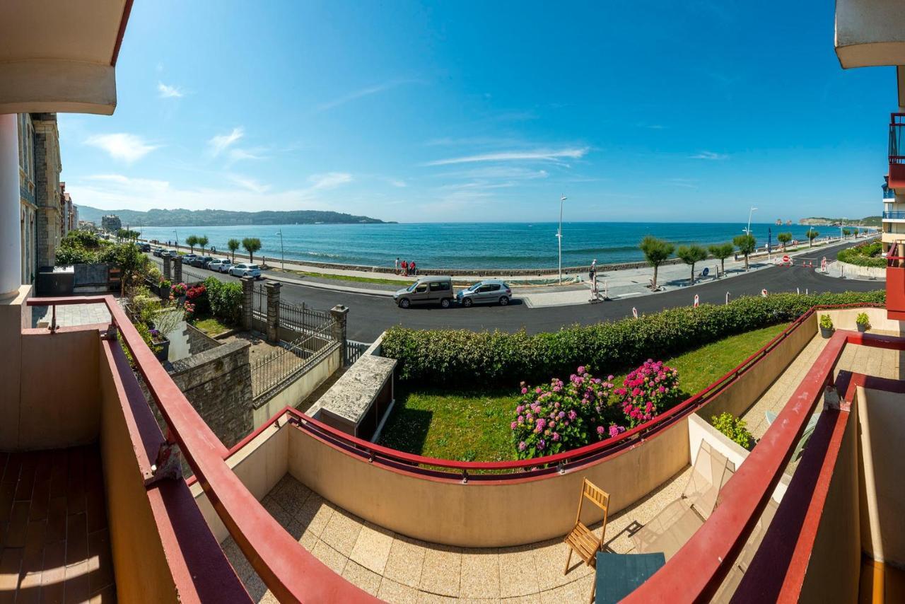 Premiere Ligne De Plage, Face A La Mer Hendaye Kültér fotó